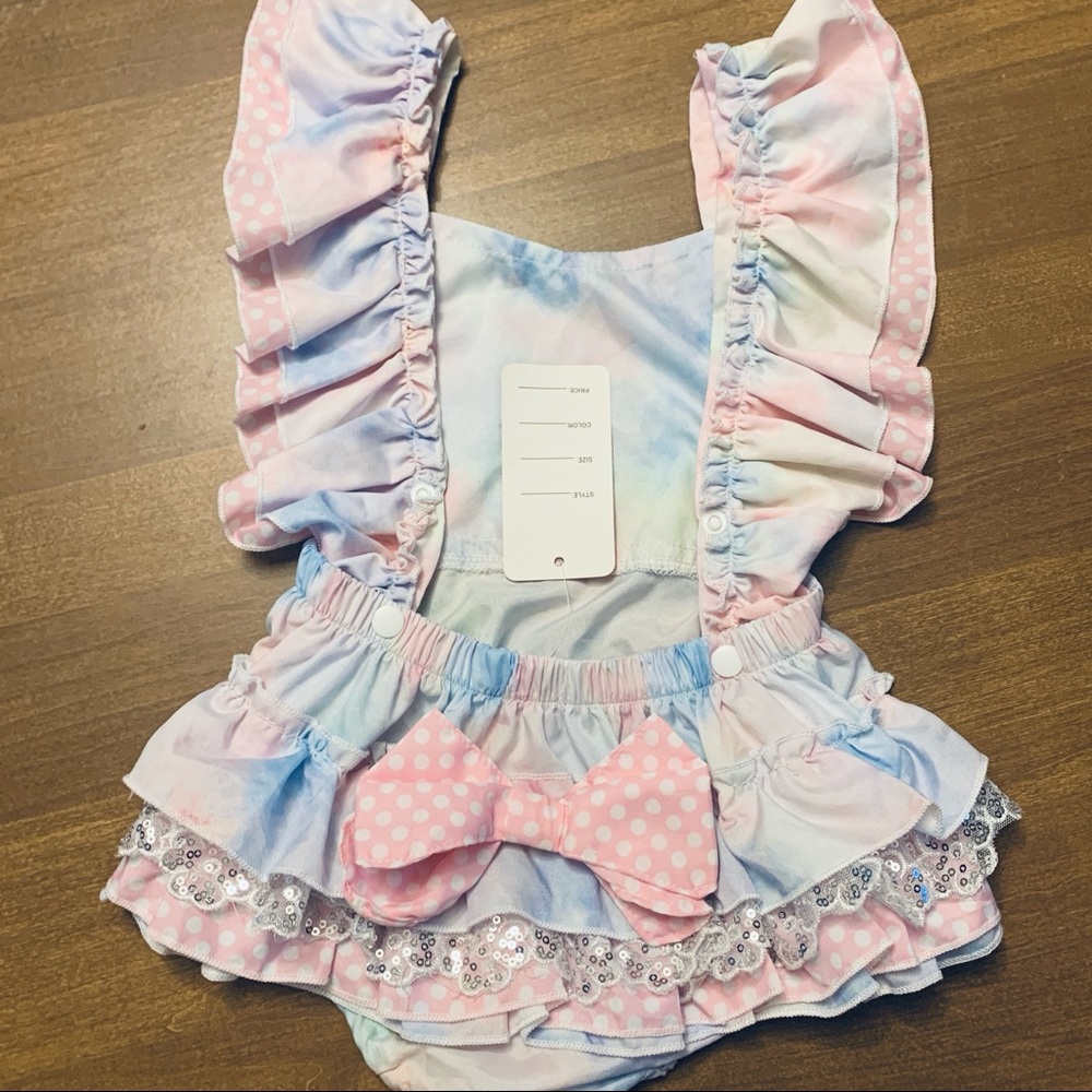 NWT Rainbow one piece